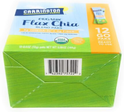 carrington farms flax chia packs