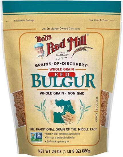 bobs red mill red bulgur hard wheat pack