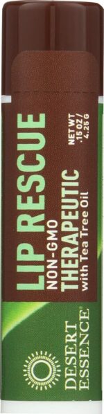 desert essence lip rescue tea tree pack