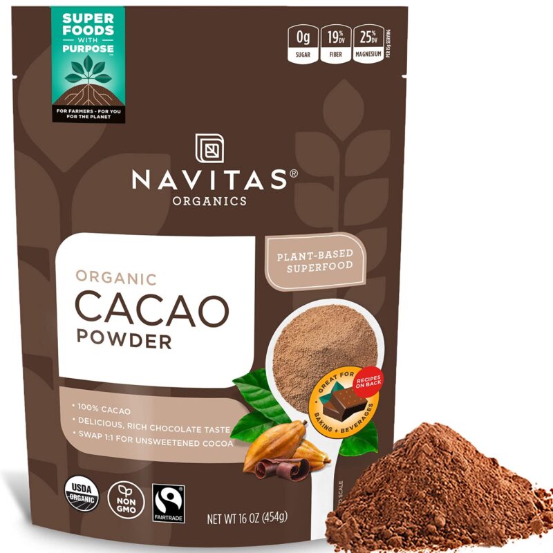 navitas organics cacao powder pack