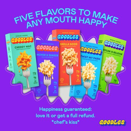 goodles twist my parm mac & cheese pack