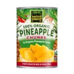 native forest canned pineapple chunk