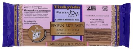 thinkyada brown rice pasta spaghetti