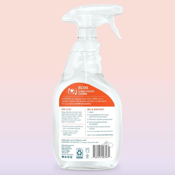 ecos all purpose cleaner degreser trigger spray