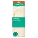 cleanlogic exfoliating stretch wash cloth