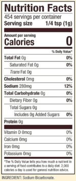 bobs red mill baking soda pack