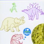 organic dinosaur shape kid's pasta pack