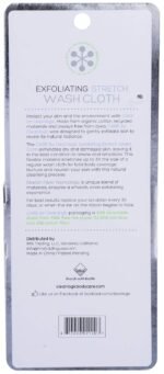 cleanlogic exfoliating stretch wash cloth