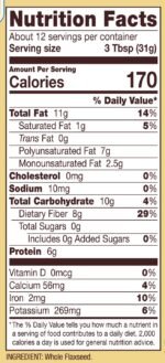 bobs red mill brown flaxseed pack