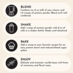 just ingredients vanilla protein powder pack