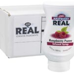 raspberry real raspberry puree infused syrup