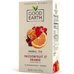 good earth sensorials passionfruit & orange tea pack