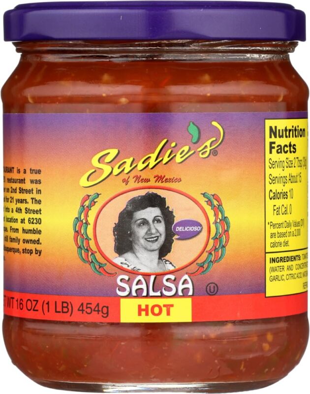 sadies of new mexico salsa hot