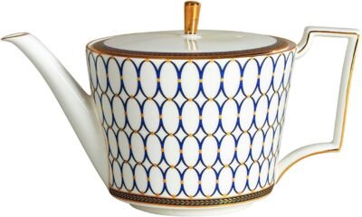 wedgwood renaissance gold teapot tea pot