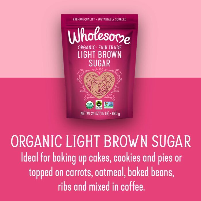 wholesome sweeteners brown sugar pouches pack