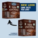 lundberg organic thin stackers dark chocolate pack