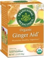 traditional medicinals organic ginger aid tea pack