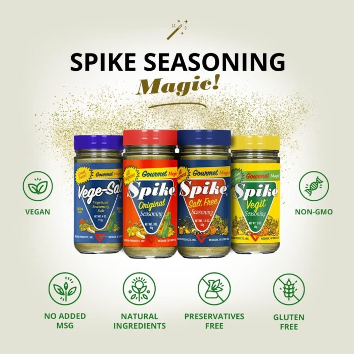 spike seasoning salt free and gluten free