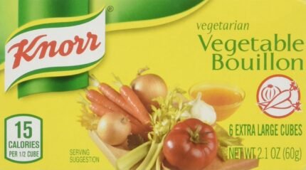 knorr vegetable bouillon cubes