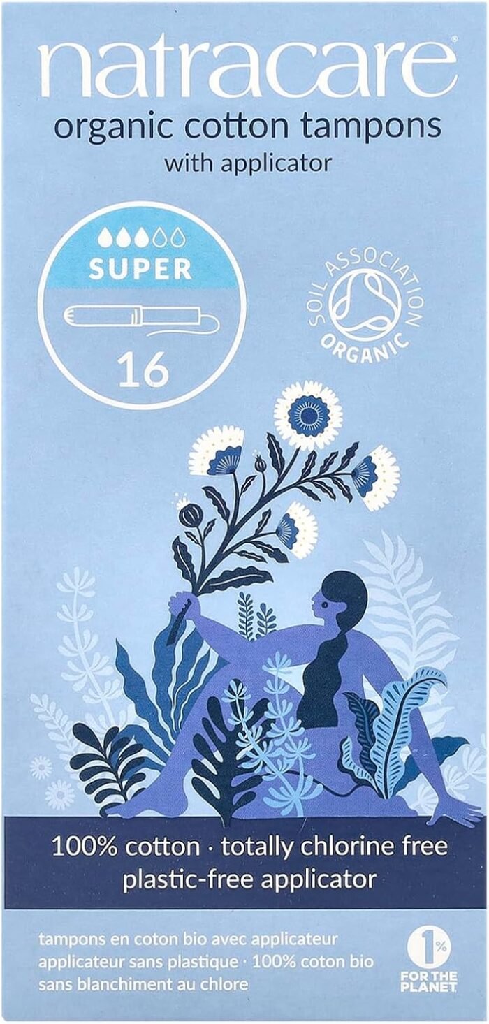 natracare tampons super with applicator