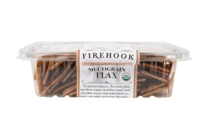 firehook baked crackers multigrain flax crackers