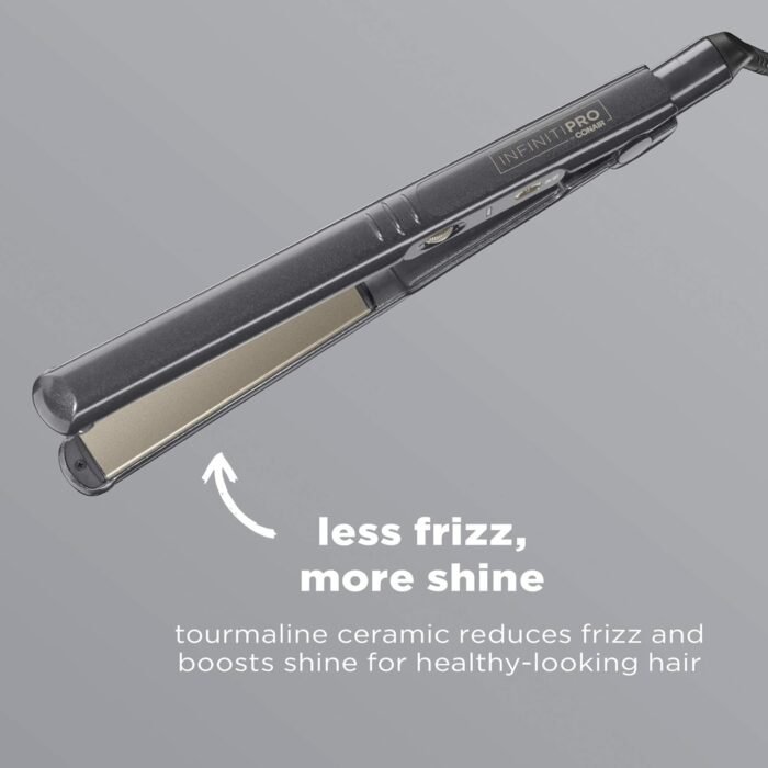 conair infinitipro tourmaline ceramic flat iron 1 inch