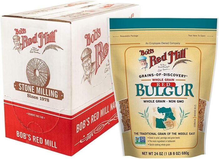 bobs red mill red bulgur hard wheat pack