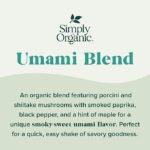 simply organic roasted garlic & herb umami