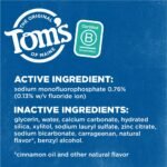 toms of maine cinnamon clove toothpaste pack