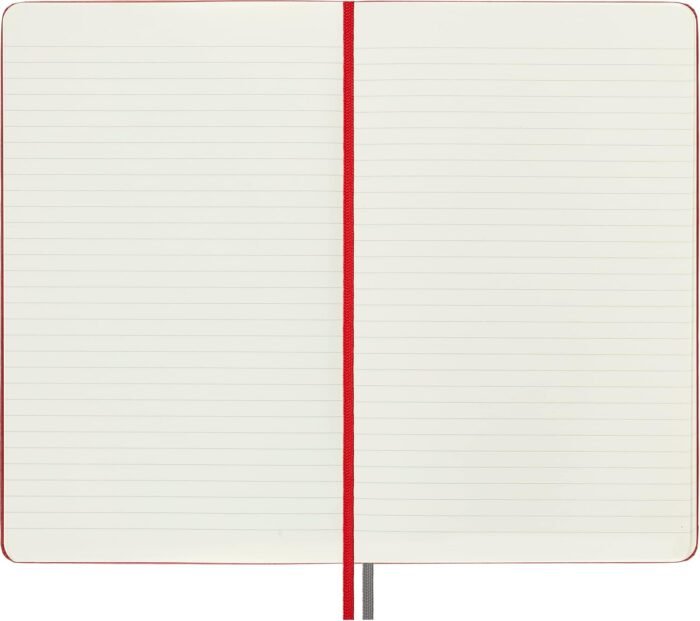 moleskine classic expanded notebook red l 400 pages