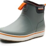 grundens mens deck boss waterproof boots grey 12