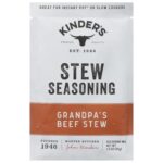 kinder's grandpa's beef stew seasoning pack