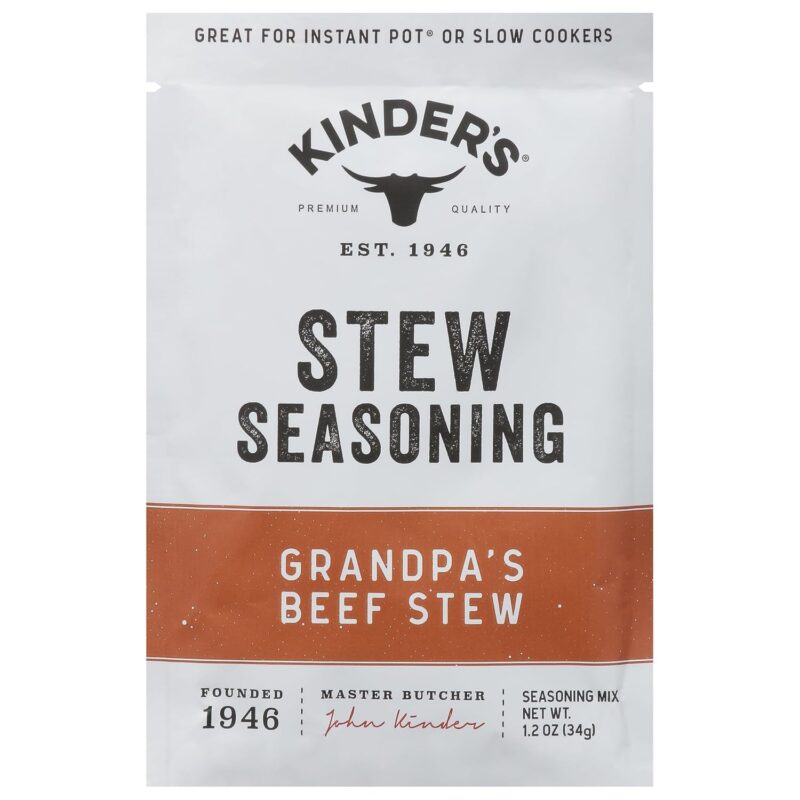 kinder's grandpa's beef stew seasoning pack