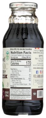 Lakewood Organic Cherry Concentrate, Black, 12.5 Fl Oz - Image 4