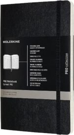 moleskine professional notebook large black soft cover