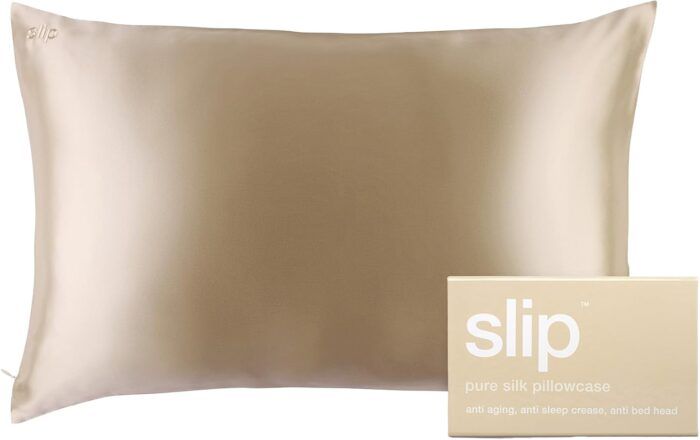 slip queen silk pillow cases caramel 20 x 30