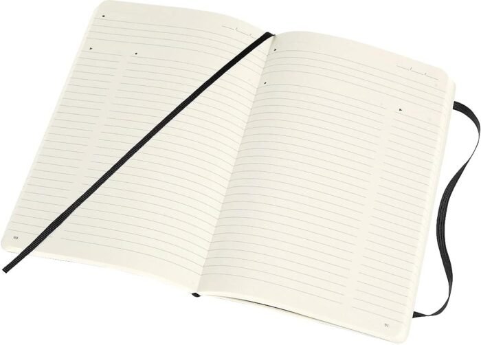 moleskine professional notebook large black soft cover