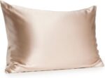 slip queen silk pillow cases caramel 20 x 30