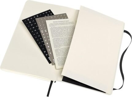 moleskine professional notebook large black soft cover