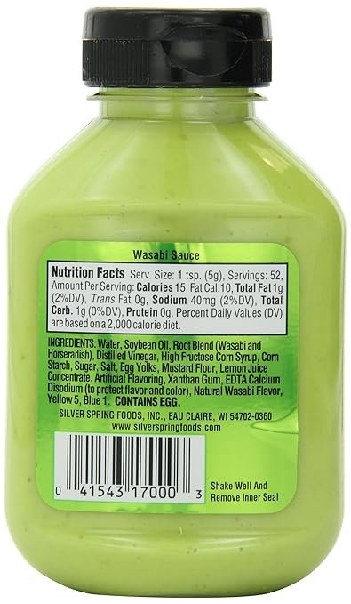 silver spring wasabi sauce