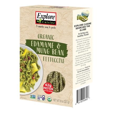 explore cuisine edamame & mung bean fettuccine pack