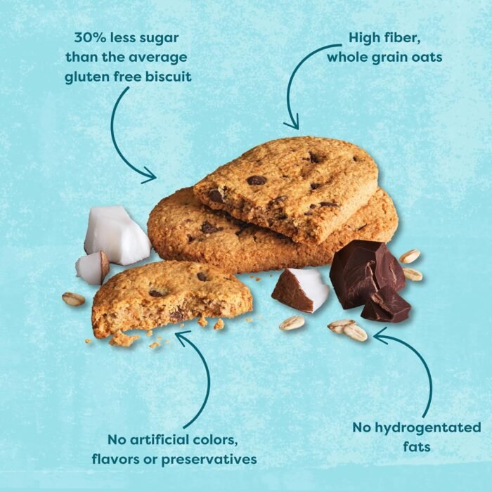 nairns chocolate & coconut biscuits pack