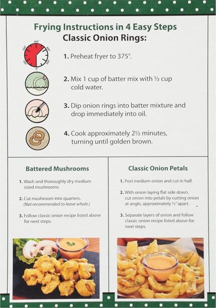 kentucky kernel onison ring mix pack