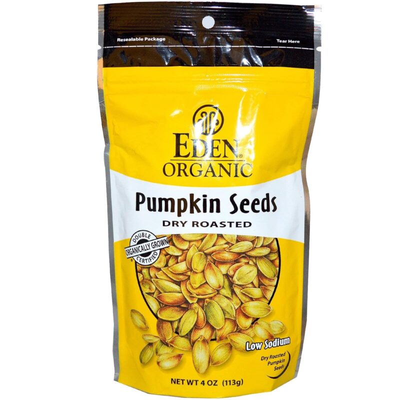 eden organic pumpkin seeds dry roasted