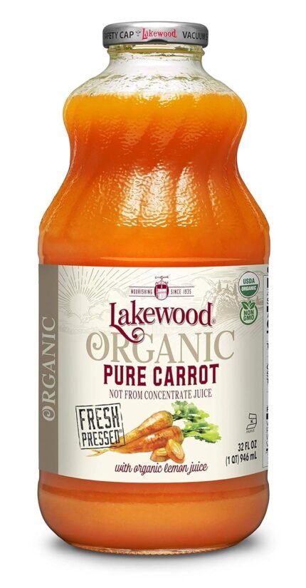lakewood organic pure carrot juice