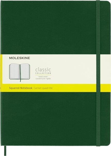 moleskine classic notebook myrtle green