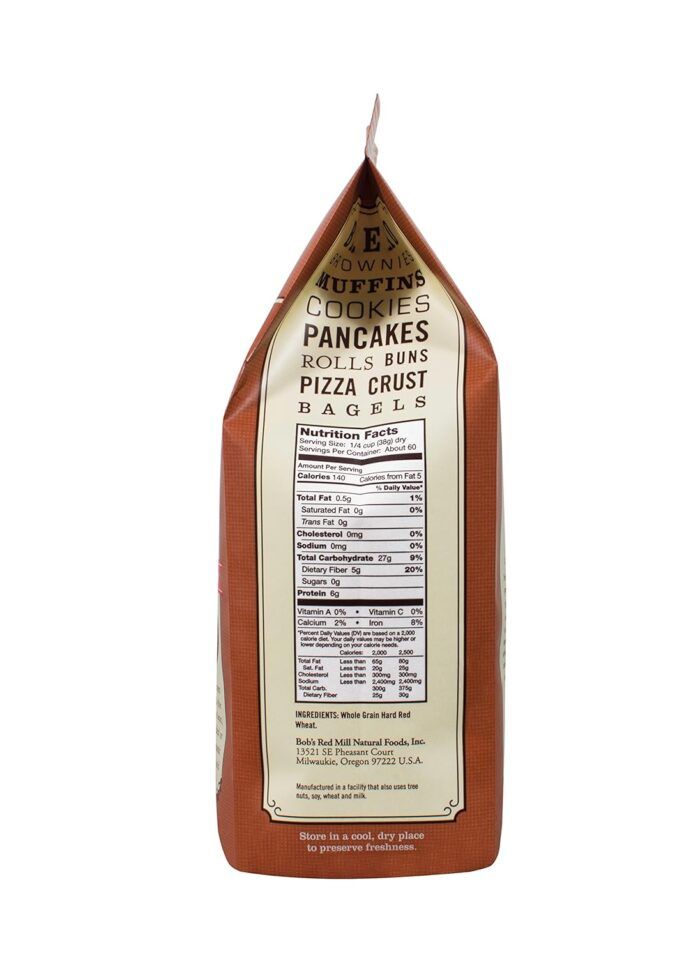 Bob's Red Mill Whole Wheat Flour, 5 Pound - Image 5