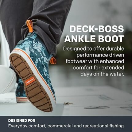 grundens mens deck boss waterproof boots grey 11