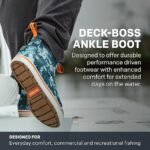 grundens mens deck boss waterproof boots grey 12