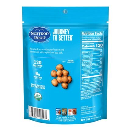 staffron road crunchy chickpea snacks sea salt